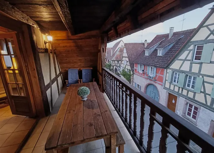 Un Balcon Sur Les Toits Beblenheim