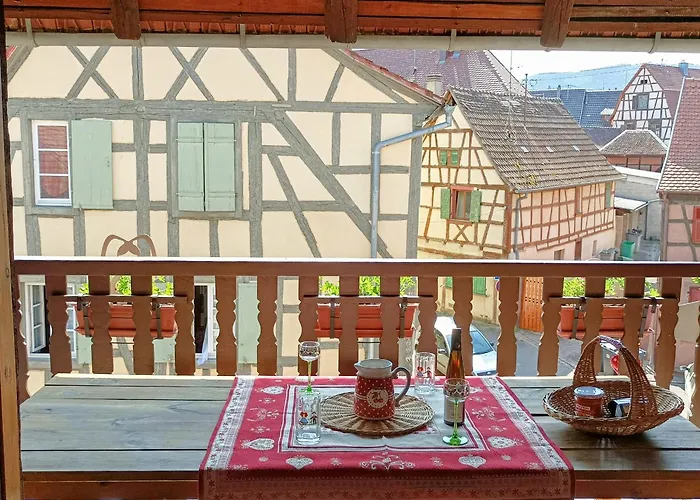 Un Balcon Sur Les Toits Beblenheim